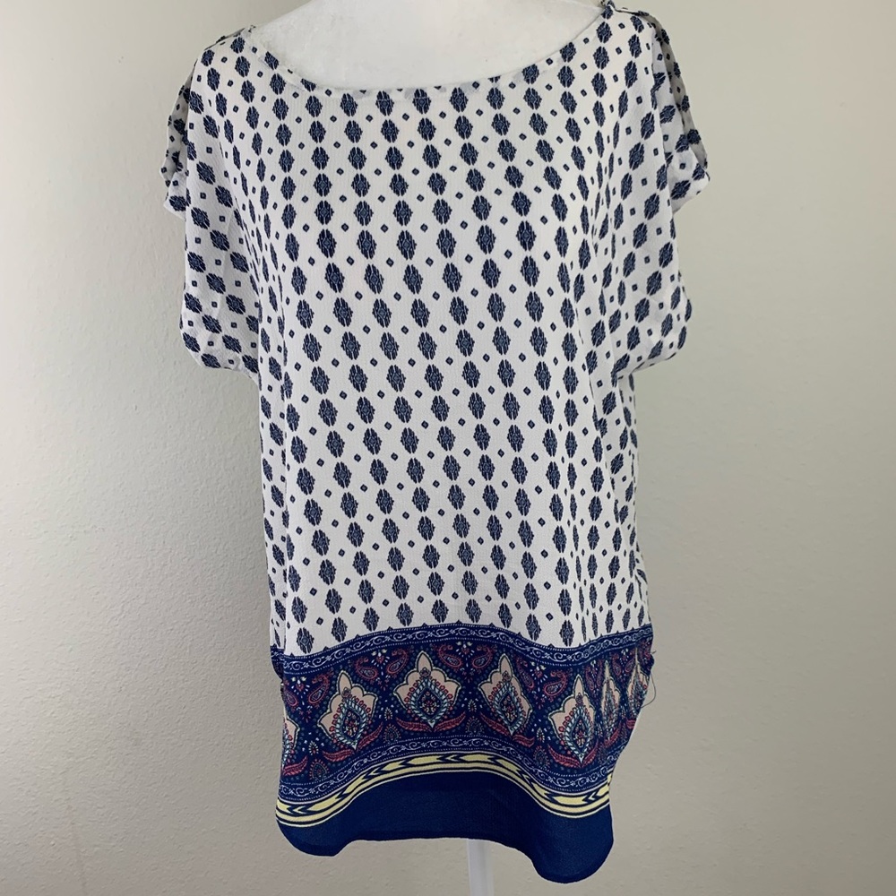 Boho Butterfly Sleeve Blouse Top